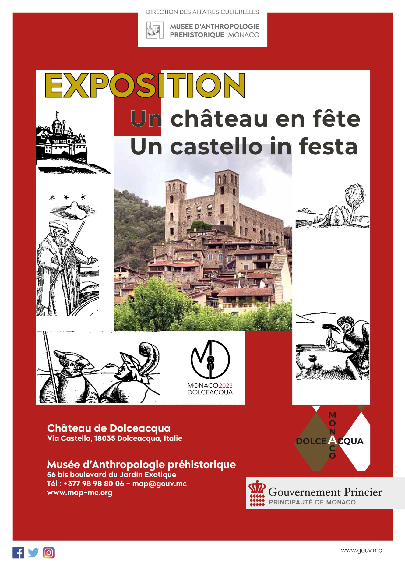 Exposition un château en fête