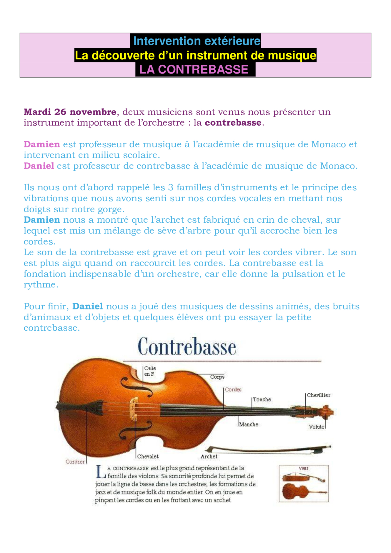 La découverte d'un instrument de musique_1