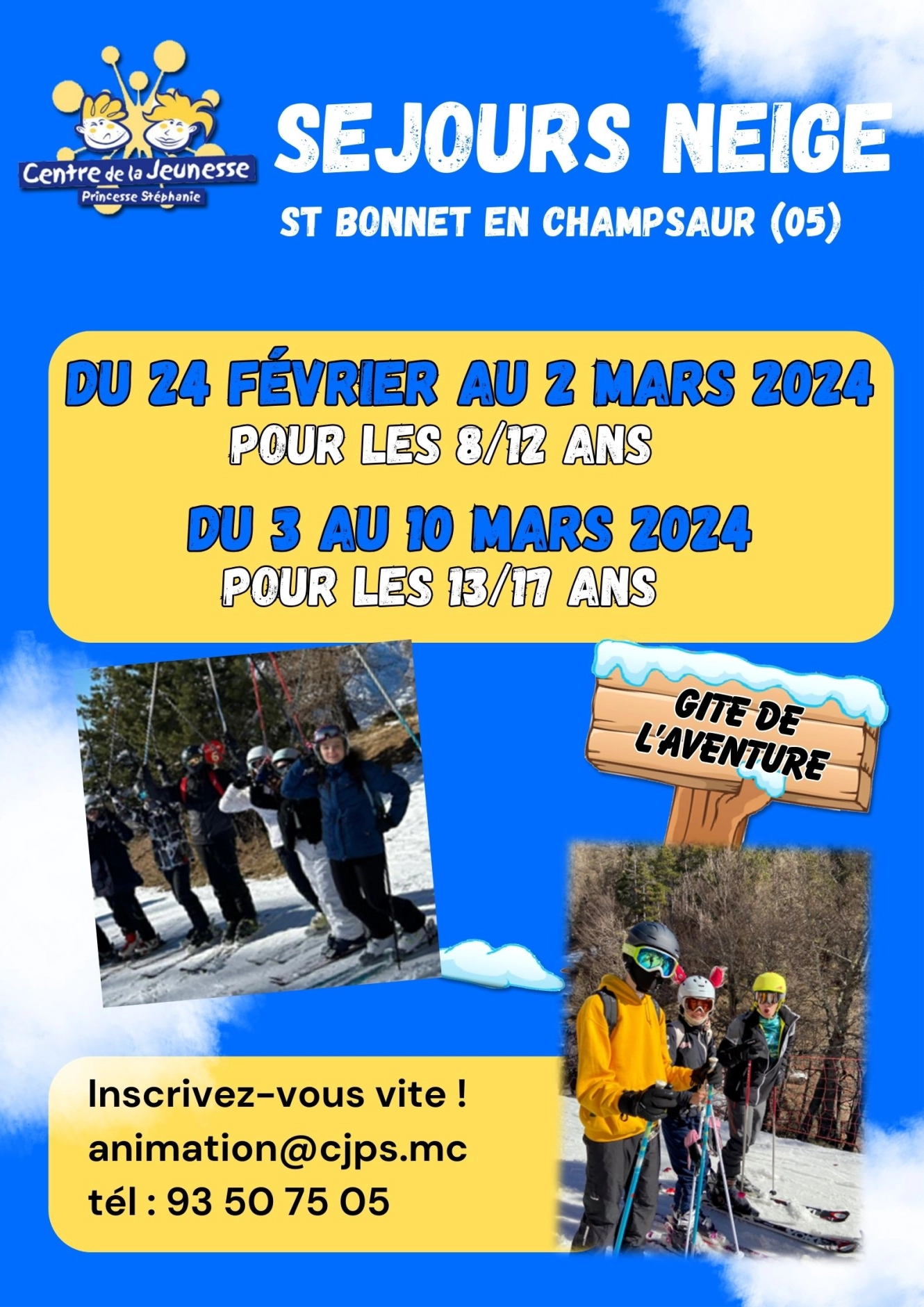 CJPS séjour à la neige