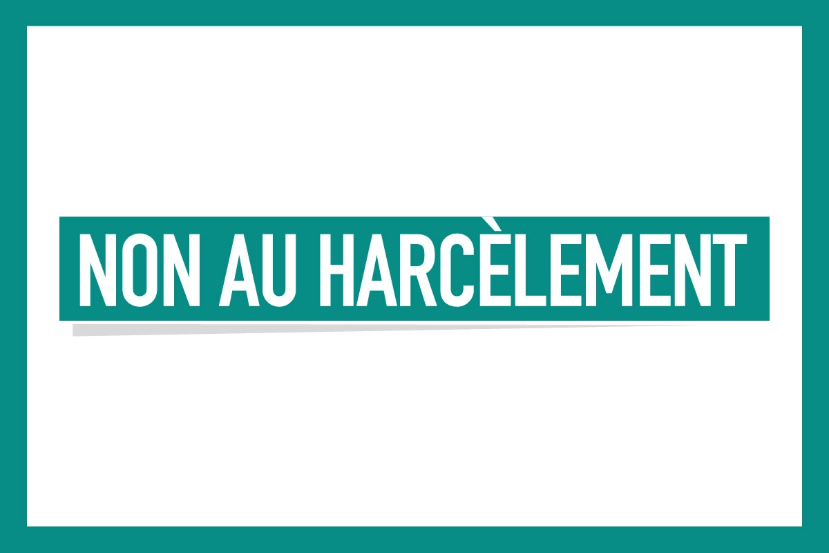 Non au harcèlement
