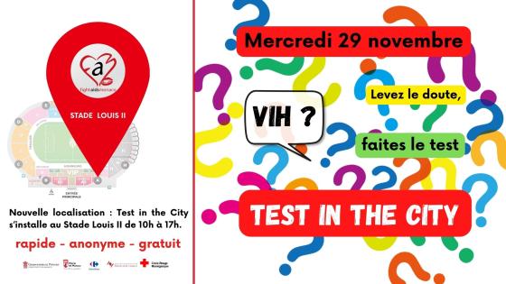 TEST IN THE CITY - Centre éphémère de dépistage du VIH