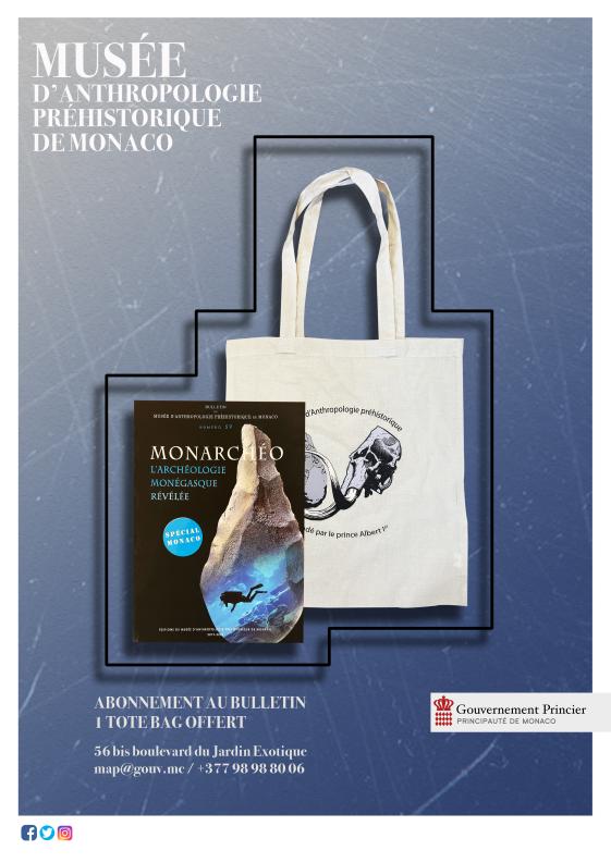 Les éditions du Musée d'anthropologie préhistorique de Monaco